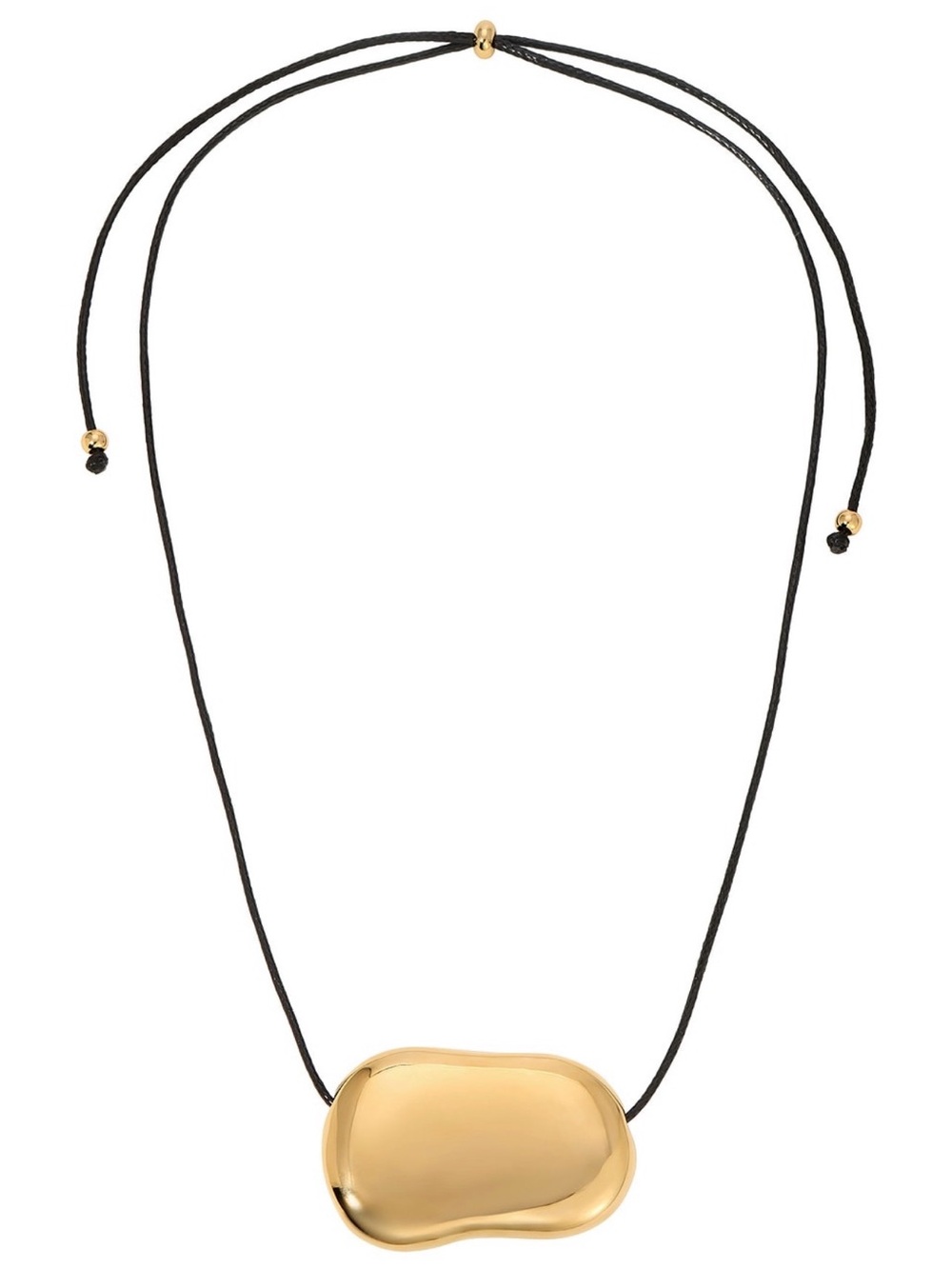 Heaven Mayhem Julia Necklace in Gold & Black